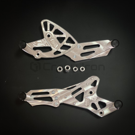 CRAZY IRON Rearset HONDA GROM MSX125 `17-`20 (фото 1, фотография 1)