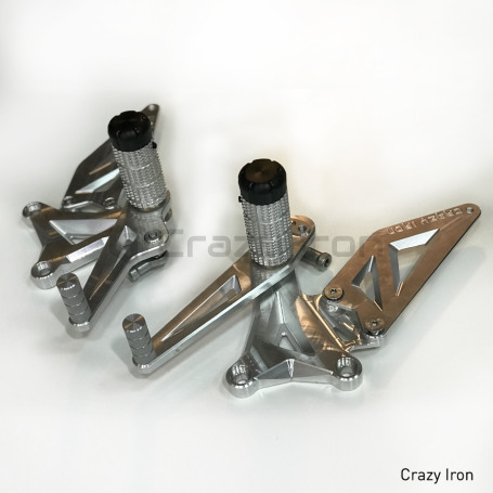 CRAZY IRON Rearset STUNT Kawasaki ZX-6R; Kawasaki ZX-6R 636 `09-`18 (фото 6, фотография 6)
