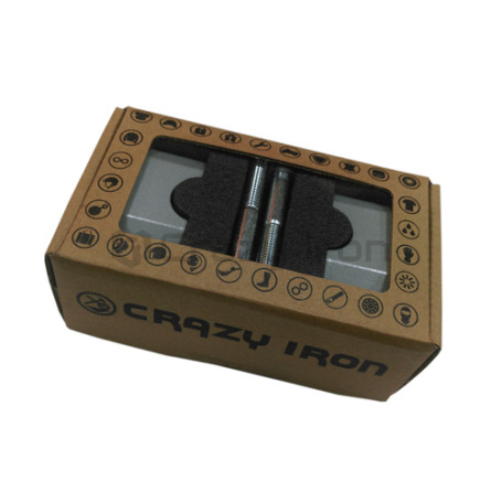 CRAZY IRON Handlebar risers without clamps 22mm, height 25mm  (фото 7, фотография 7)