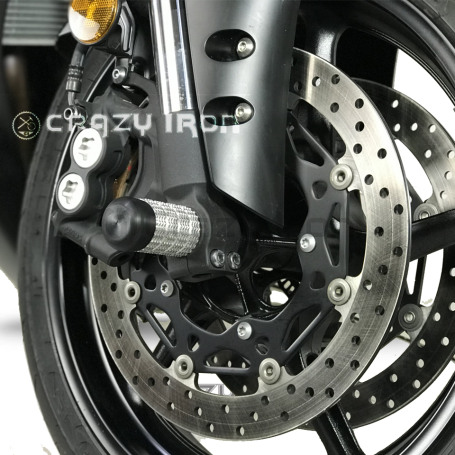 CRAZY IRON Front axle pegs YAMAHA YZF-R6 `17- (фото 1, фотография 1)