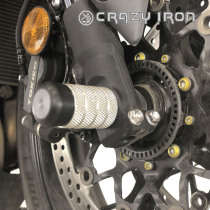 CRAZY IRON Front axle pegs HONDA CBR1000RR `17-`20, CBR1000RR-R, CBR100RR-SP `20-