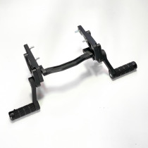 CRAZY IRON CNC Adjustable Subcage KAWASAKI Z900, black anode