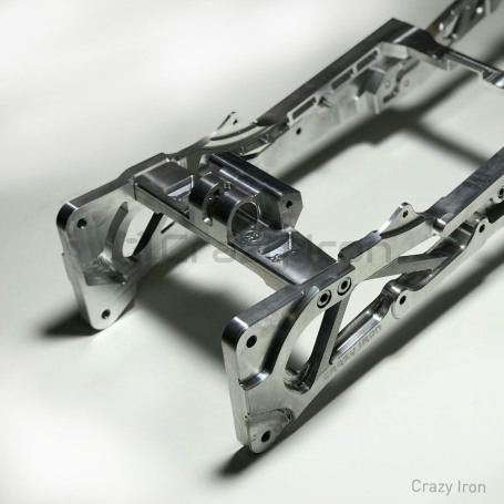 CRAZY IRON CNC Adjustable Subframe KAWASAKI ZX-6R `09-`19 (фото 3, фотография 3)