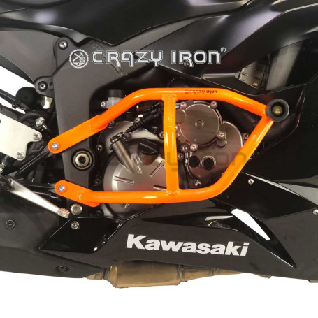 CRAZY IRON Engine Crashbar KAWASAKI ZX-6R `19 (фото 2, фотография 2)