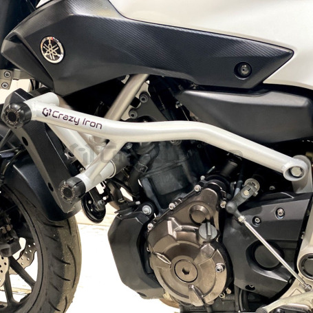 CRAZY IRON  Race Rail YAMAHA MT-07, FZ-07, XSR700 2014-2024, for manual clutch 2025 (фото 6, фотография 6)