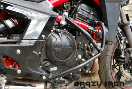 CRAZY IRON Engine Crashbar CFMOTO 650NK (фото 3, фотография 3)