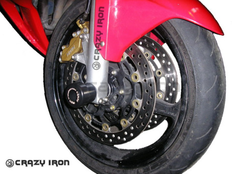 CRAZY IRON Slider set for front axle HONDA CBR600RR до `06 (фото 2, фотография 2)