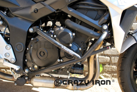 CRAZY IRON Engine Crashbar SUZUKI GSR750 (фото 3, фотография 3)