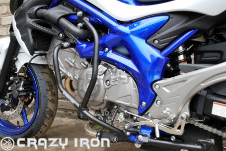 CRAZY IRON Engine Crashbar SUZUKI SFV400, SFV650 Gladius (фото 4, фотография 4)