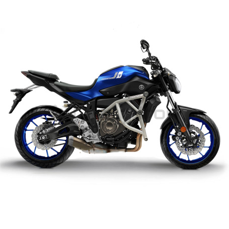 CRAZY IRON Cage DAMPER YAMAHA MT-07, FZ-07, XSR700 2014-2024, for manual clutch 2025 (фото 1, фотография 1)