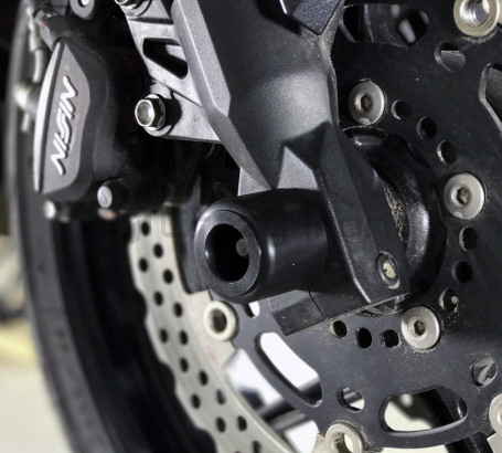 CRAZY IRON Slider set for front axle KAWASAKI VERSYS 650 (фото 1, фотография 1)