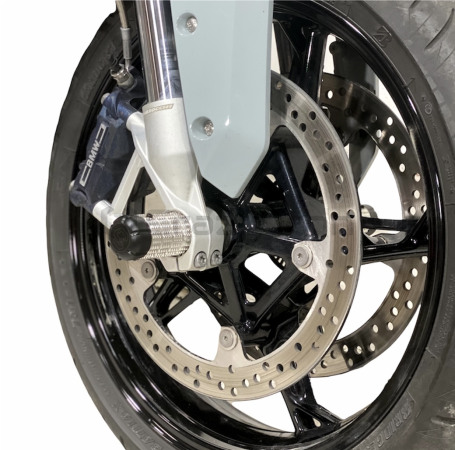 CRAZY IRON Front axle pegs BMW S1000XR since 2020 (фото 2, фотография 2)