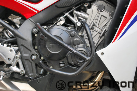 CRAZY IRON Engine Crashbar HONDA CBR650F (фото 2, фотография 2)