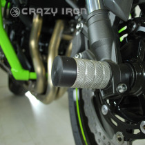 CRAZY IRON Front axle pegs KAWASAKI Z900