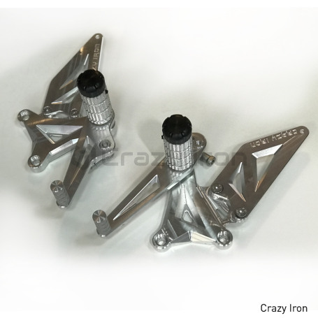 CRAZY IRON Rearset STUNT Kawasaki ZX-6R; Kawasaki ZX-6R 636 `09-`18 (фото 7, фотография 7)