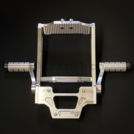 CRAZY IRON Adjustable aluminum Roundbar HONDA GROM MSX125 `13-`20 (фото 2, фотография 2)