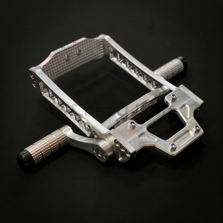 CRAZY IRON Adjustable aluminum Roundbar HONDA GROM MSX125 `13-`20 (фото 1, фотография 1)