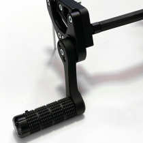 CRAZY IRON CNC Adjustable Subcage KAWASAKI Z900, black anode