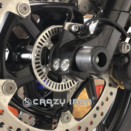 CRAZY IRON Slider set for front axle BMW F750GS  `17- (фото 2, фотография 2)