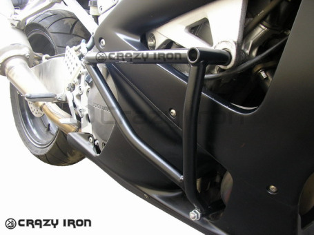 CRAZY IRON Engine Crashbar HONDA CBR929RR (фото 2, фотография 2)