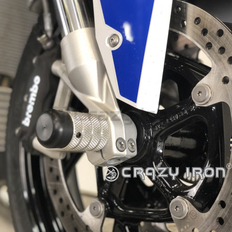 CRAZY IRON Front axle pegs BMW S1000XR since `15- (фото 1, фотография 1)