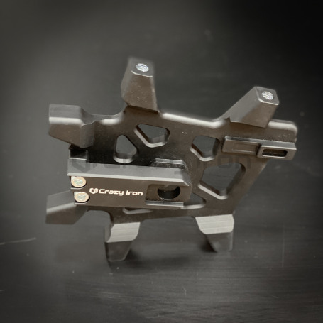 CRAZY IRON Bracket for brake calipers for TRIUMPH Street Triple 675, 675R `07-`17 (VIN before 56047 (фото 4, фотография 4)