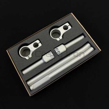 CRAZY IRON 3D-adjustable clip-ons 7/8" for motorcycle, 50 (фото 1, фотография 1)
