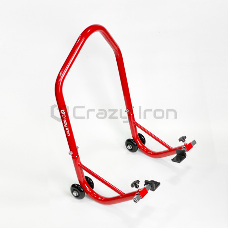 CRAZY IRON Rear paddock stand PRO RED (фото 2, фотография 2)