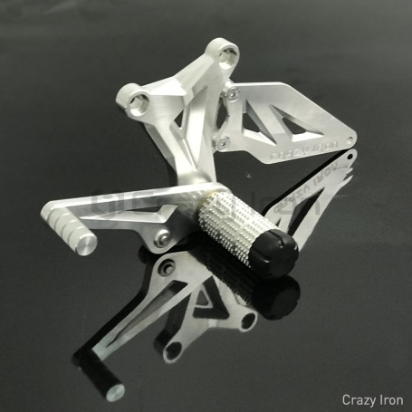CRAZY IRON Rearset STUNT Kawasaki ZX-6R; Kawasaki ZX-6R 636 `09-`18 (фото 4, фотография 4)