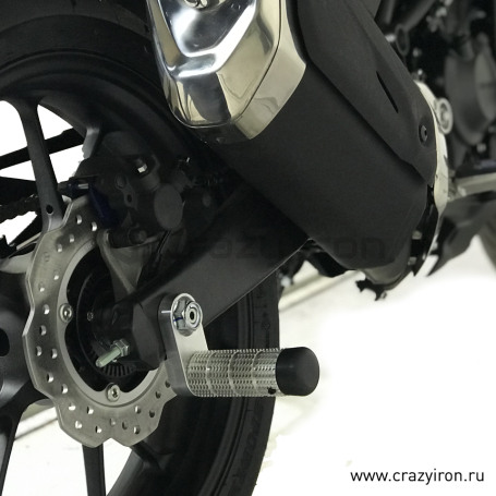 CRAZY IRON Rear axle pegs HONDA CB300R Neo Sports Café (фото 2, фотография 2)