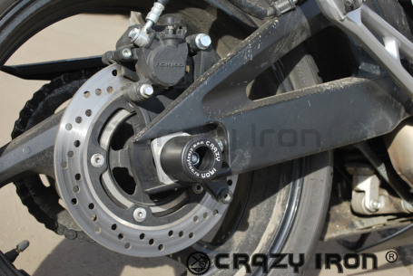 CRAZY IRON Slider set for rear axle SUZUKI GSR400; GSR600 (фото 3, фотография 3)