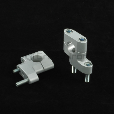 CRAZY IRON Handlebar risers 22mm, bar back, height 38mm (фото 1, фотография 1)