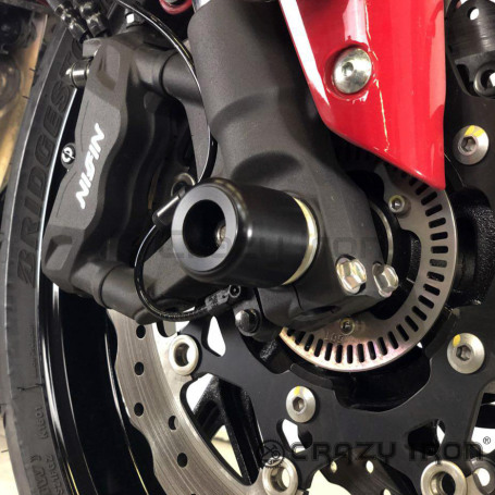 CRAZY IRON Slider set for front axle SUZUKI GSX-S750 (фото 2, фотография 2)