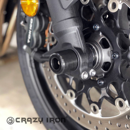 CRAZY IRON Slider set for front axle HONDA CB1000R `18- (фото 2, фотография 2)