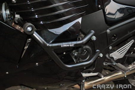 CRAZY IRON Engine Crashbar KAWASAKI Ninja ZX-14R, ZZR1400 `06-`11 (фото 2, фотография 2)