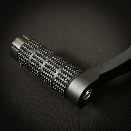 CRAZY IRON CNC Adjustable Subcage YAMAHA MT-09 2014-2020, black anode (фото 5, фотография 5)