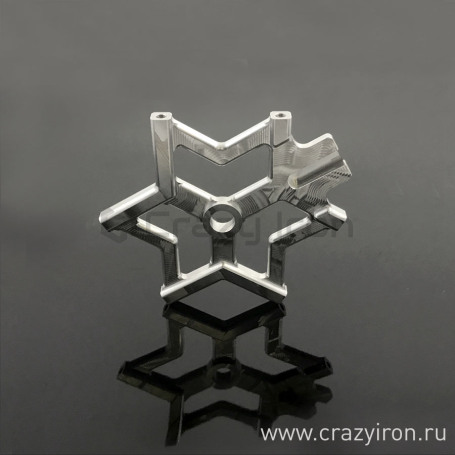 CRAZY IRON Bracket for brake calipers for KAWASAKI ZX-6R `03-`04 for brake rotor 300mm (фото 3, фотография 3)