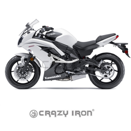 CRAZY IRON  Race Rail KAWASAKI Ninja 650R, ER-6F `12-`16, Ninja 400 `14-`17 (фото 8, фотография 8)