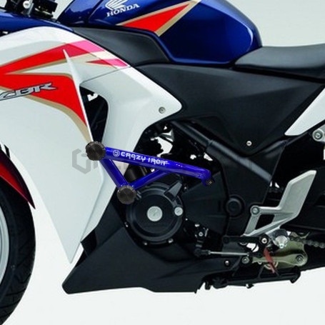 CRAZY IRON  Race Rail HONDA CBR250R, CBR300R (фото 3, фотография 3)