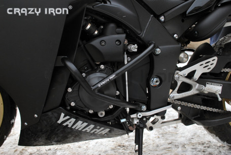 CRAZY IRON Engine Crashbar YAMAHA YZF-R1 `09-14 (фото 2, фотография 2)