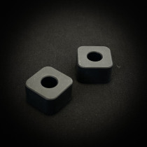 CRAZY IRON Spacers big 2 pcs., black