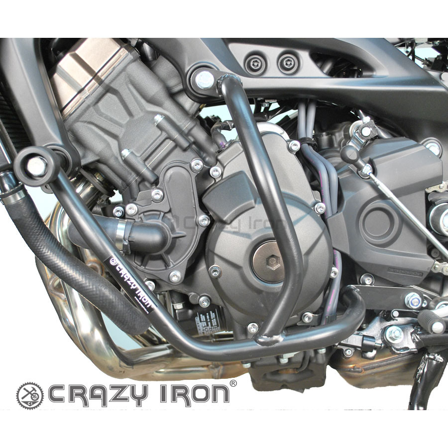 CRAZY IRON Engine Crashbar YAMAHA MT-07, TRACER, FZ-07, XSR700 - Motorcycle  Parts & Accessories