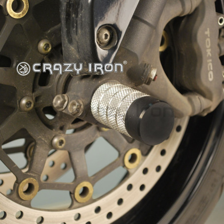 CRAZY IRON Front axle pegs HONDA CBR600RR`07-`12 (фото 1, фотография 1)