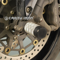 CRAZY IRON Front axle pegs HONDA CBR600RR`07-`12