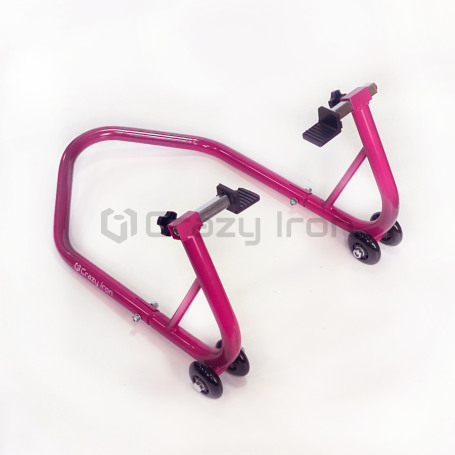 CRAZY IRON Rear paddock stand PRO PINK Limited (фото 5, фотография 5)
