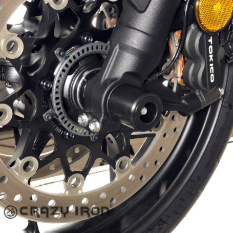 CRAZY IRON Slider set for front axle HONDA CB1000R `18- (фото 3, фотография 3)