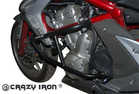 CRAZY IRON Engine Crashbar KAWASAKI ER-6N `05-`11, ER-4N `11-`13 (фото 2, фотография 2)