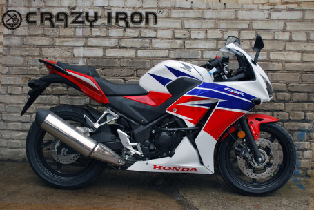 CRAZY IRON Engine Crashbar HONDA CBR250R, CBR300R (фото 2, фотография 2)