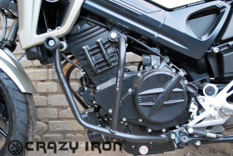 CRAZY IRON Engine Crashbar BMW F800R since `05- (фото 2, фотография 2)