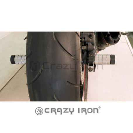 CRAZY IRON Rear axle pegs YAMAHA YZF-R6 `06- , FZ1 `06-`14, FZ8 `10-`15 (фото 3, фотография 3)